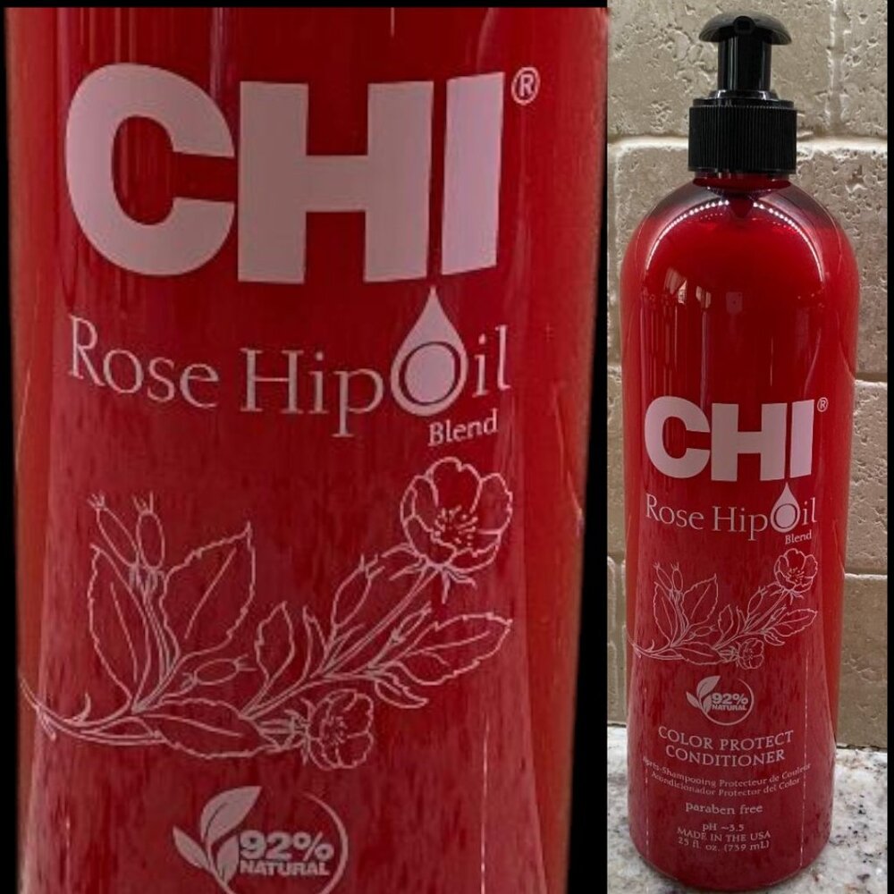 CHI Rose Hip Oil Color Protect Conditioner NWT 25 oz.